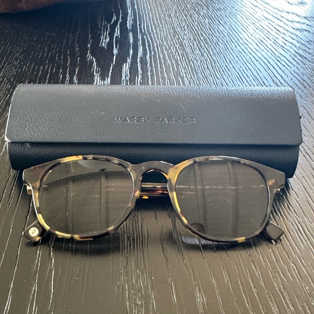 Warby Parker Tortoise Frame Glasses